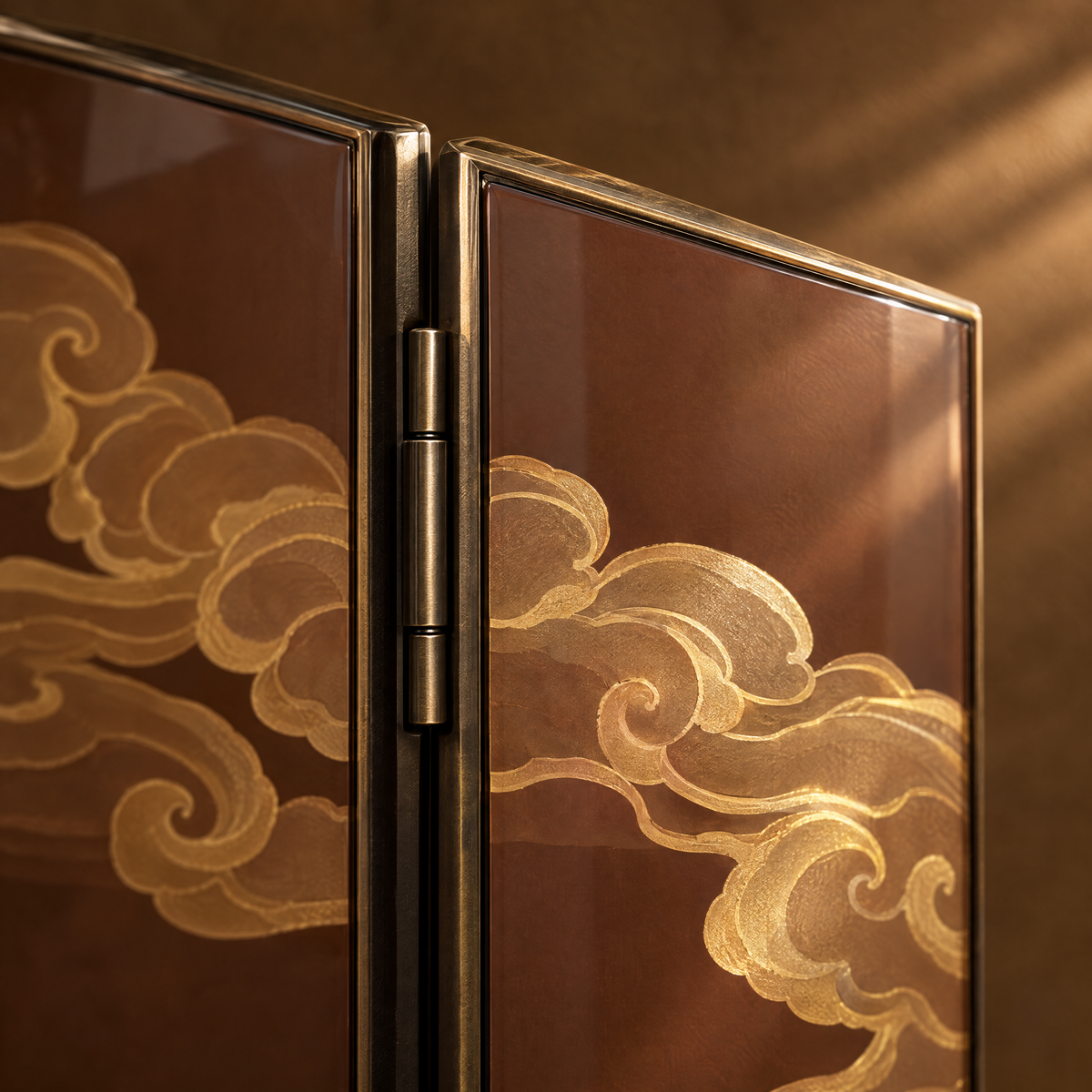 Cloudborne Screen - Hand-Painted Cloud Glass or Acrylic Screen