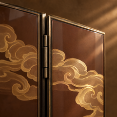 Cloudborne Screen - Hand-Painted Cloud Glass or Acrylic Screen