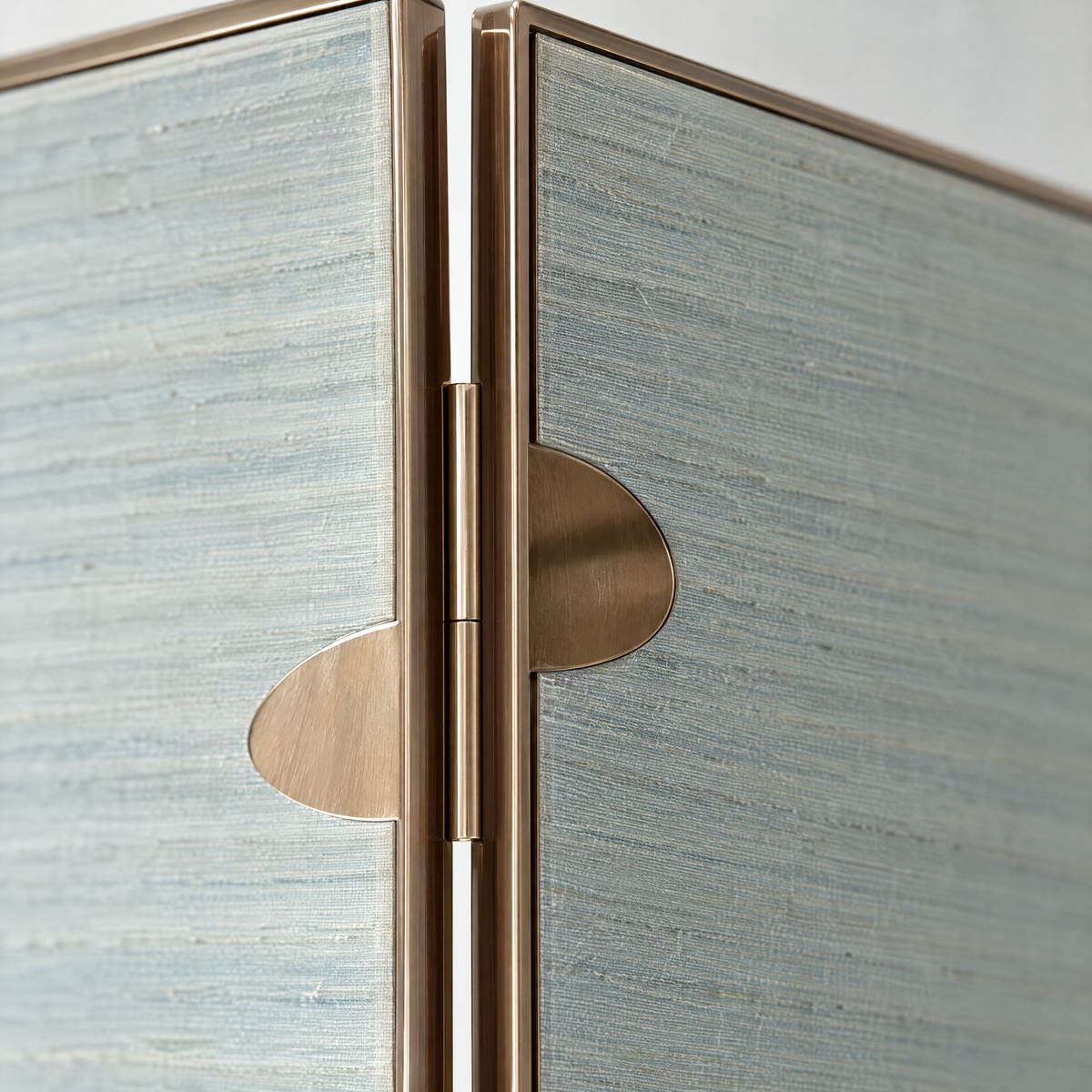 Dusk Screen - Silk Textile Folding Screen