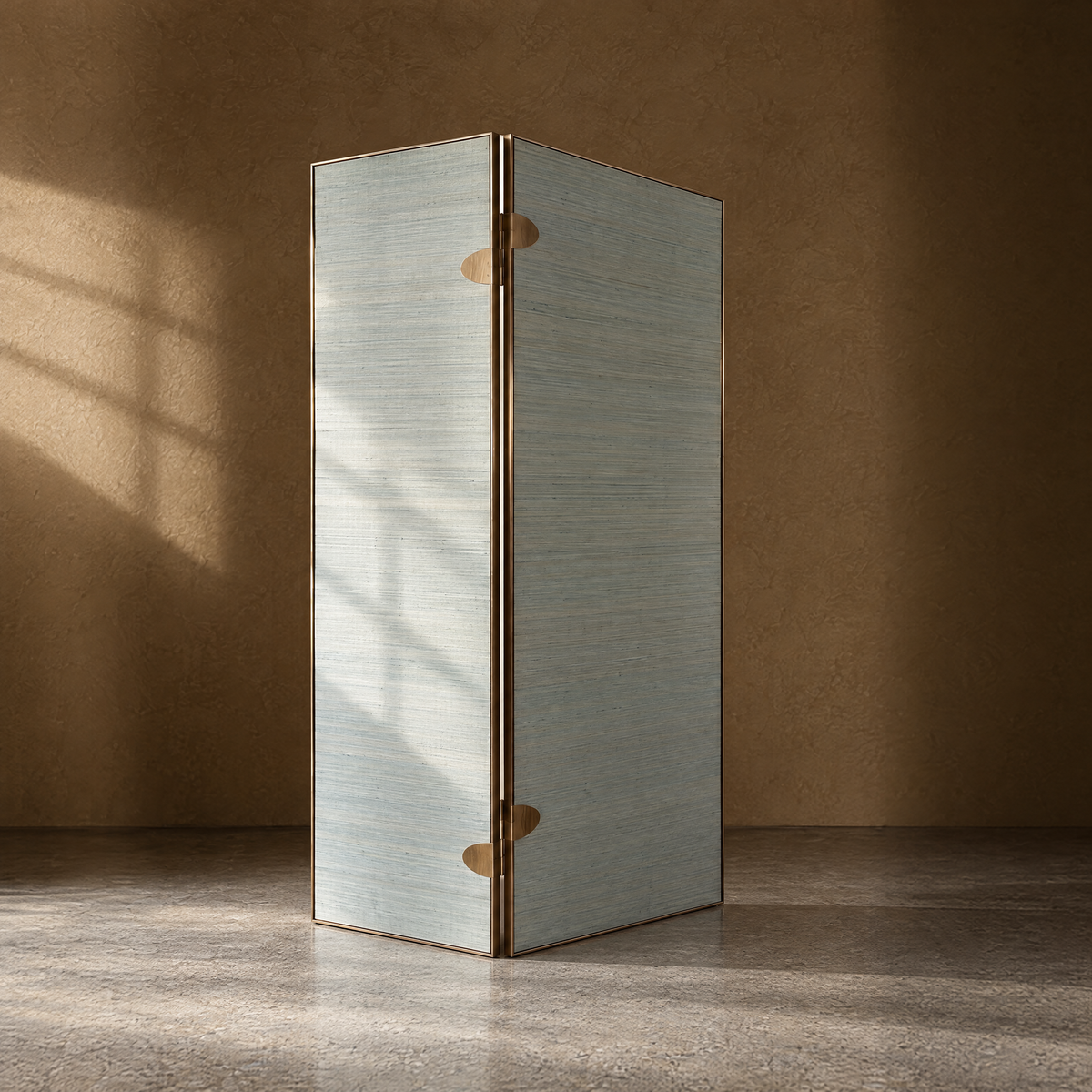 Dusk Screen - Silk Textile Folding Screen
