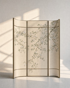 Floraison Screen - Silk and Silk-Look Textile Screen