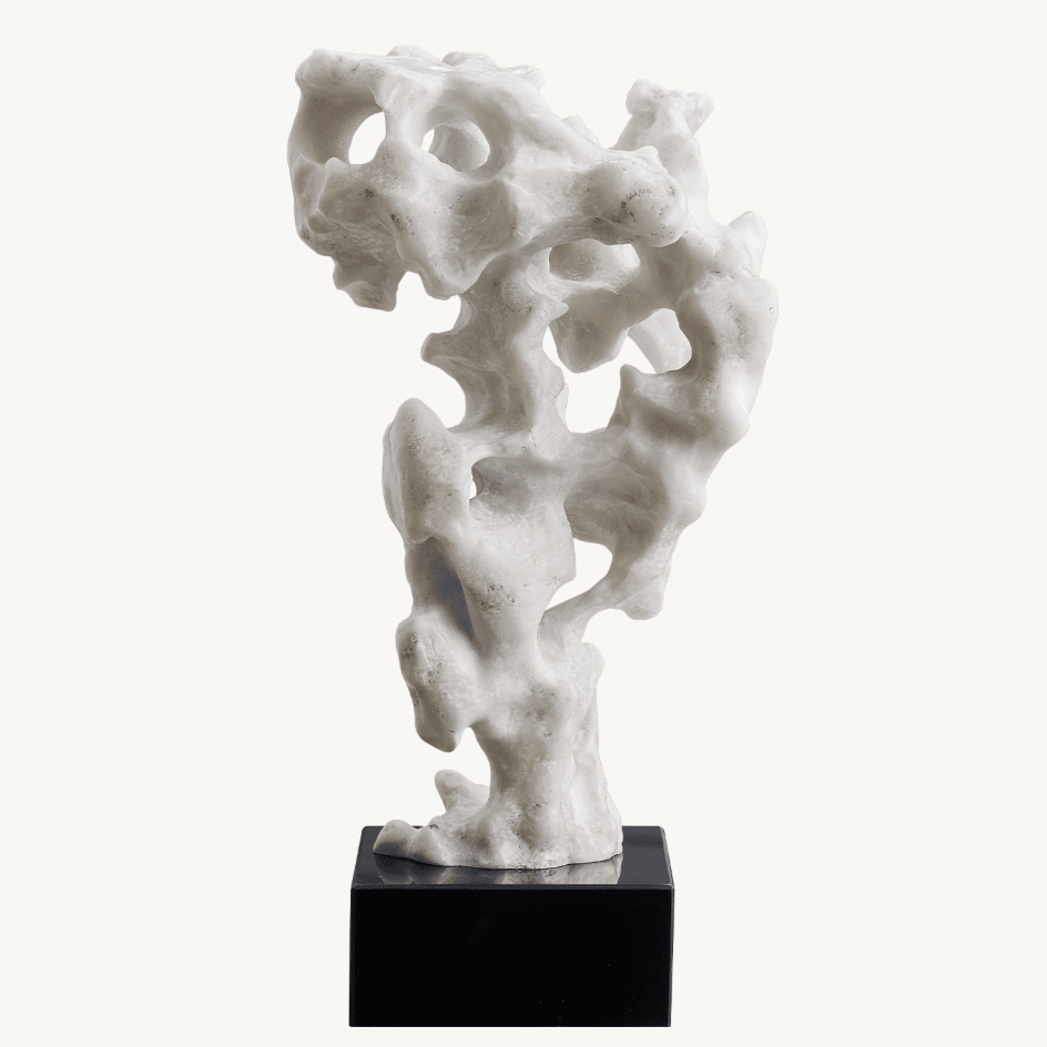 Taihu Scholar’s Rock Sculpture II — White