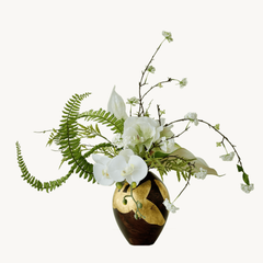 Serene Harmony Floral Art